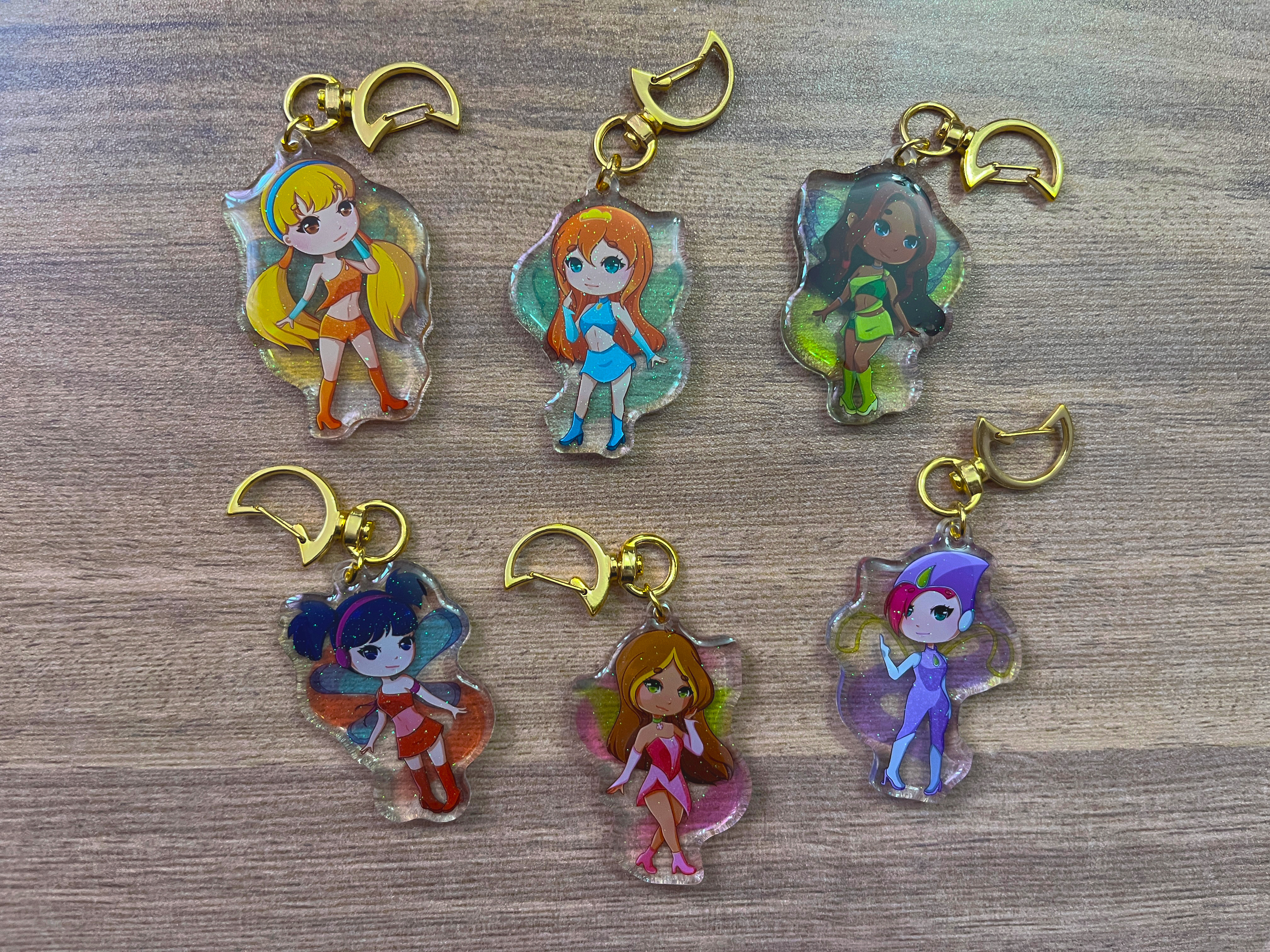 Winx keychains